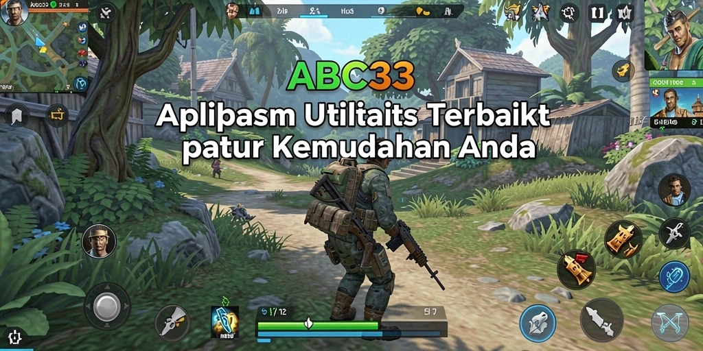 Tampilan antarmuka ABC33 yang sederhana dan fungsional.