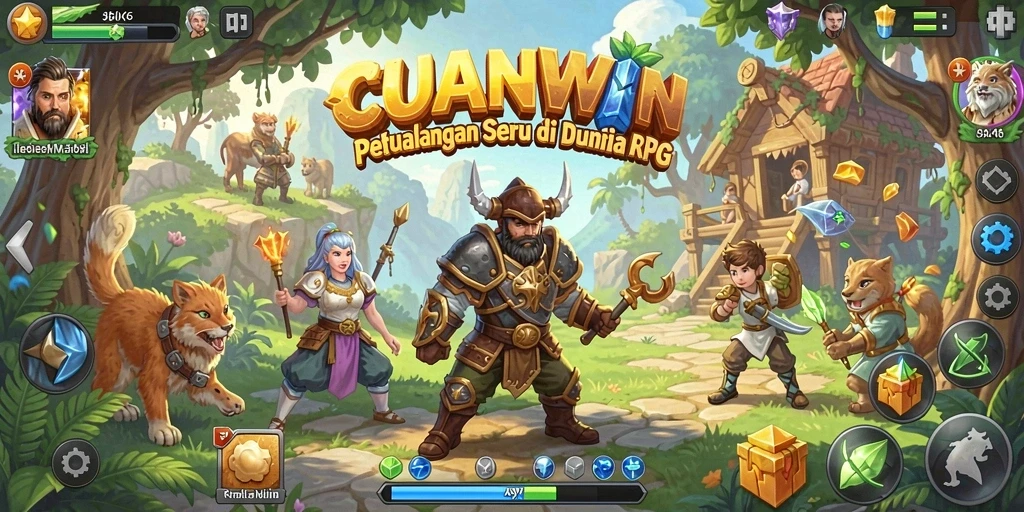 Tampilan Gameplay Menarik dari CUANWIN di Dunia RPG.