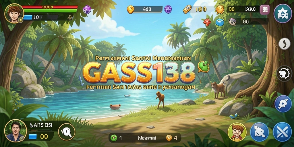 Tangkapan layar gameplay GAS138 yang penuh warna dan menyenangkan.
