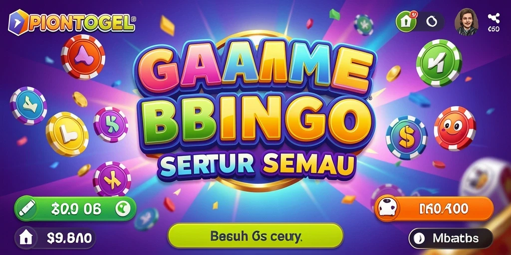 Tampilan menarik dari gameplay Bingo PIONTOGEL.